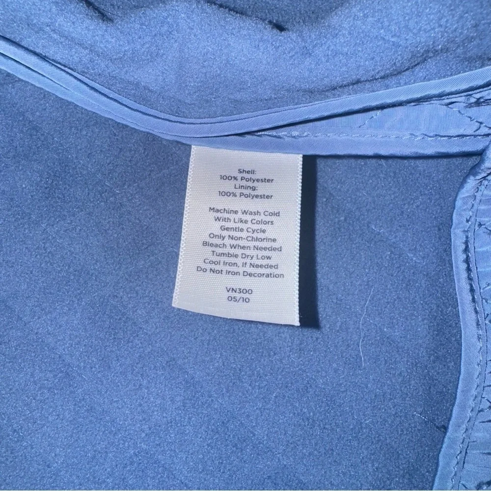 Talbots Women’sLight Blue Quilted Vest
